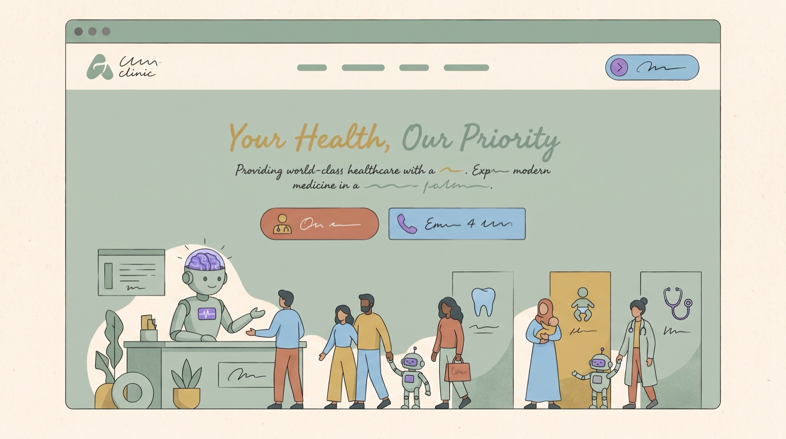 Al Nas Medical Center website preview